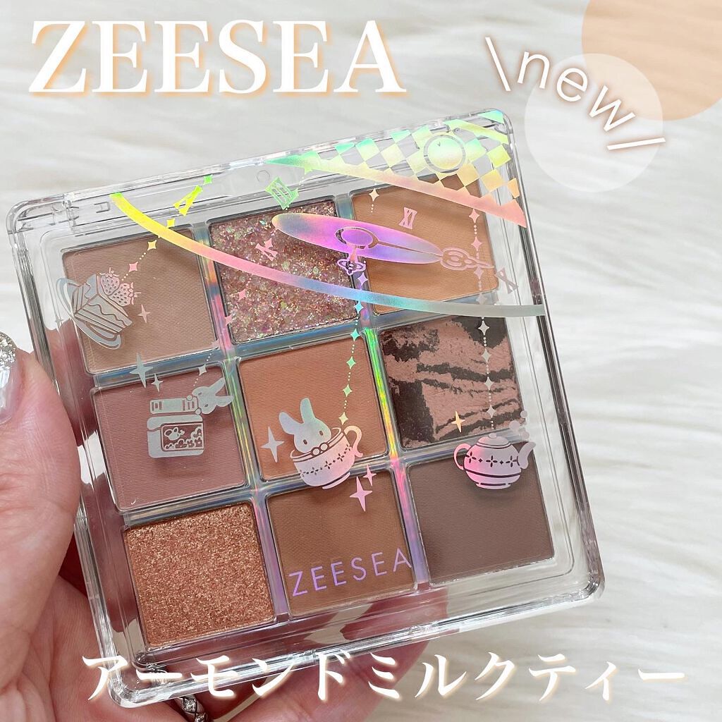 クォーツ 9色アイシャドウパレット(ドリームランドアイシャドウ)/ZEESEA/アイシャドウパレットを使ったクチコミ(1枚目)