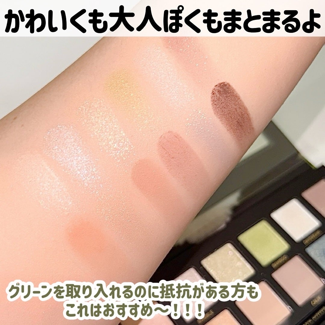 エクスプローラ12色 動物アイシャドウパレット/PERFECT DIARY/アイシャドウパレットを使ったクチコミ(8枚目)