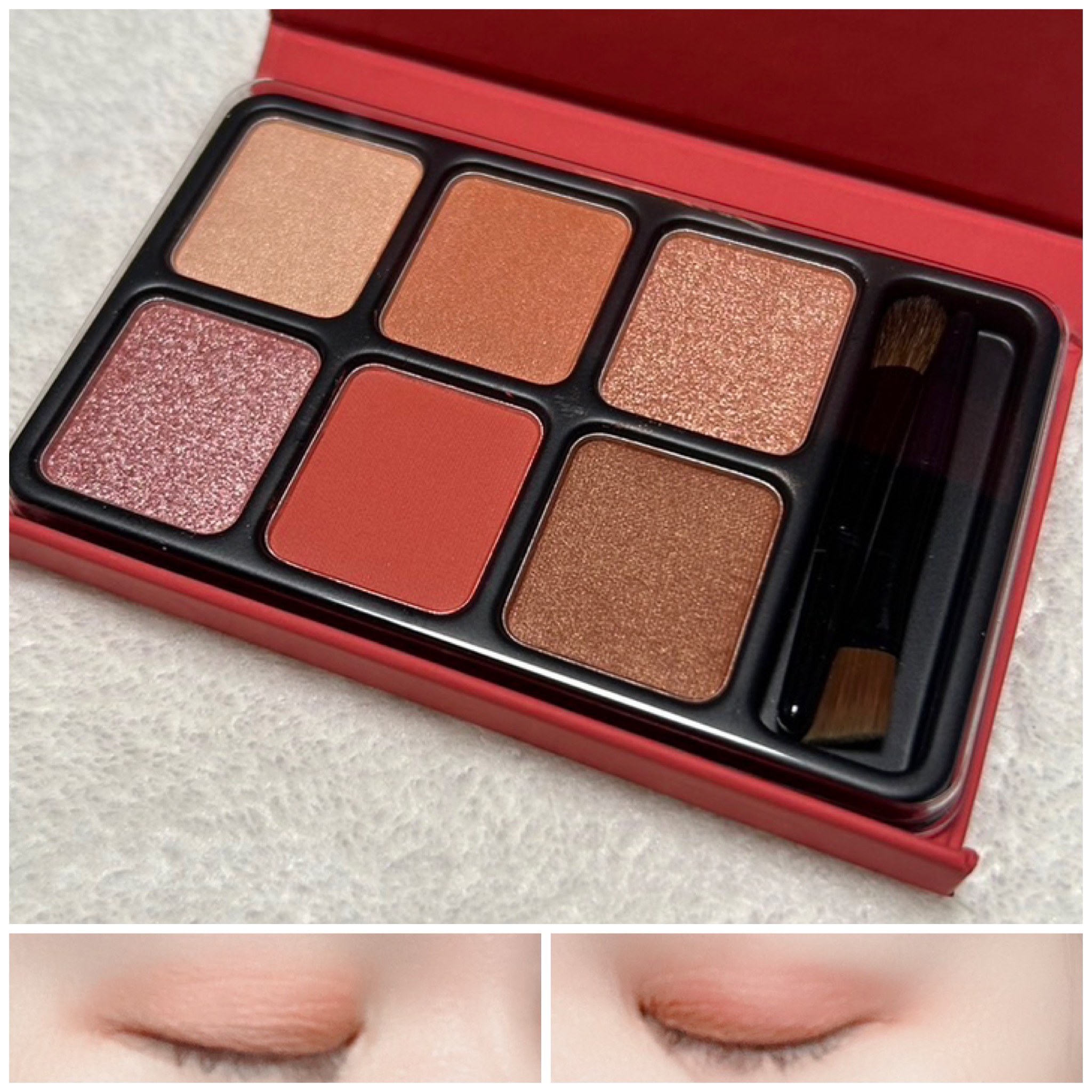 アイカラーパレット/heme/アイシャドウパレットを使ったクチコミ（3枚目）