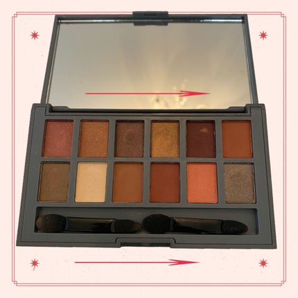 and U アイシャドウパレット/and U/アイシャドウパレットを使ったクチコミ(2枚目)