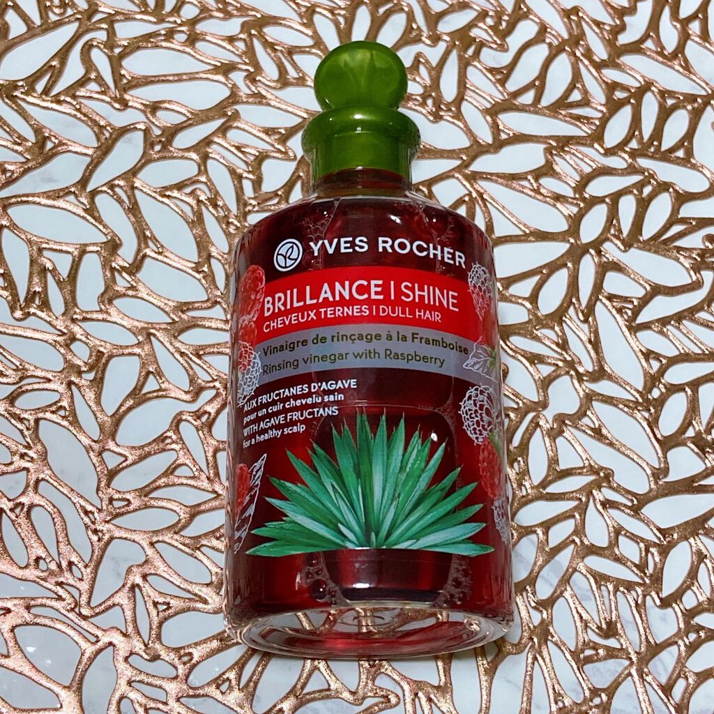 リンシングビネガー シルキーシャイン さらキララズベリー/イヴ・ロシェ/洗い流すヘアトリートメントを使ったクチコミ（1枚目）