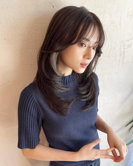 HARUNA on LIPS 「ワンカールでお洒落に#レイヤーカットふわっと動きのあるヘアスタ..」(4枚目)