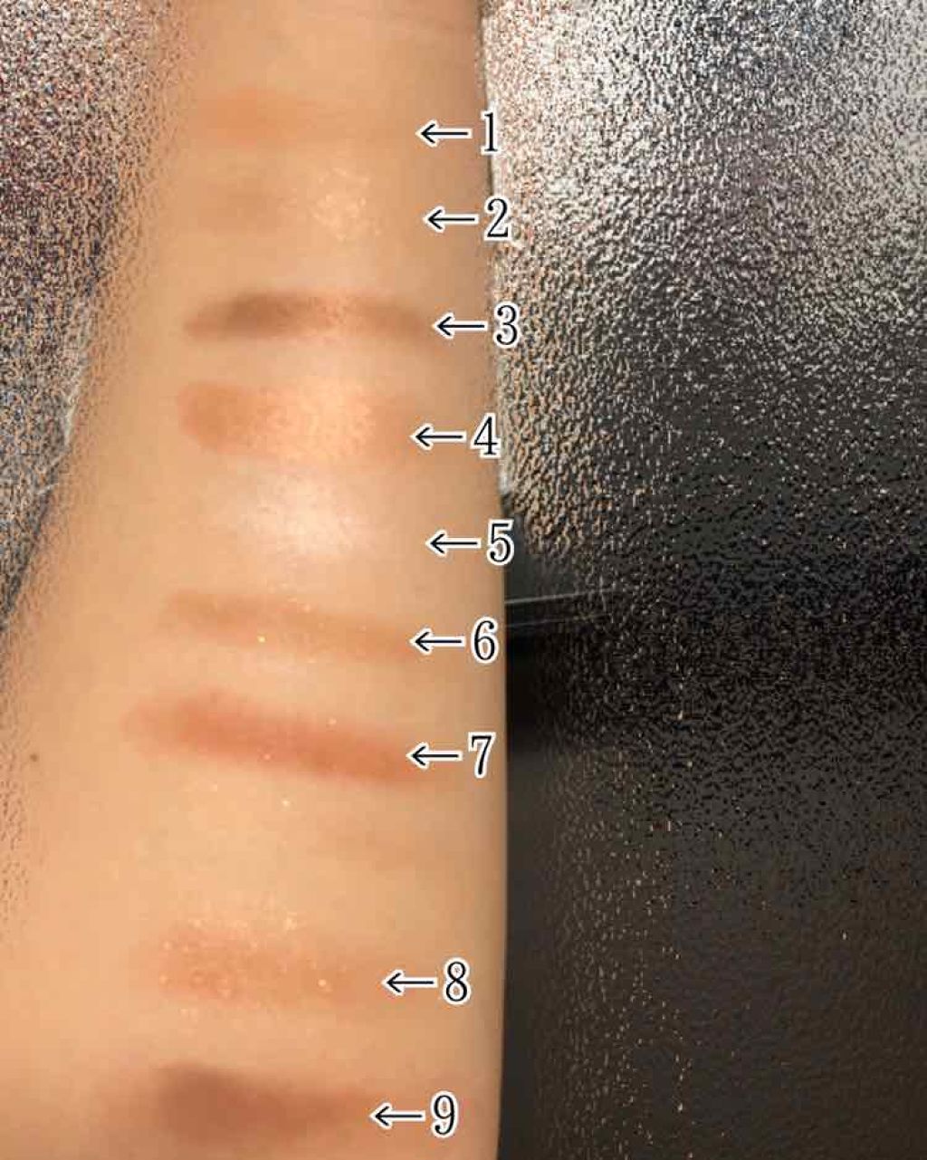 UR GLAM BLOOMING EYE COLOR PALETTE/U R GLAM/アイシャドウパレットを使ったクチコミ(4枚目)