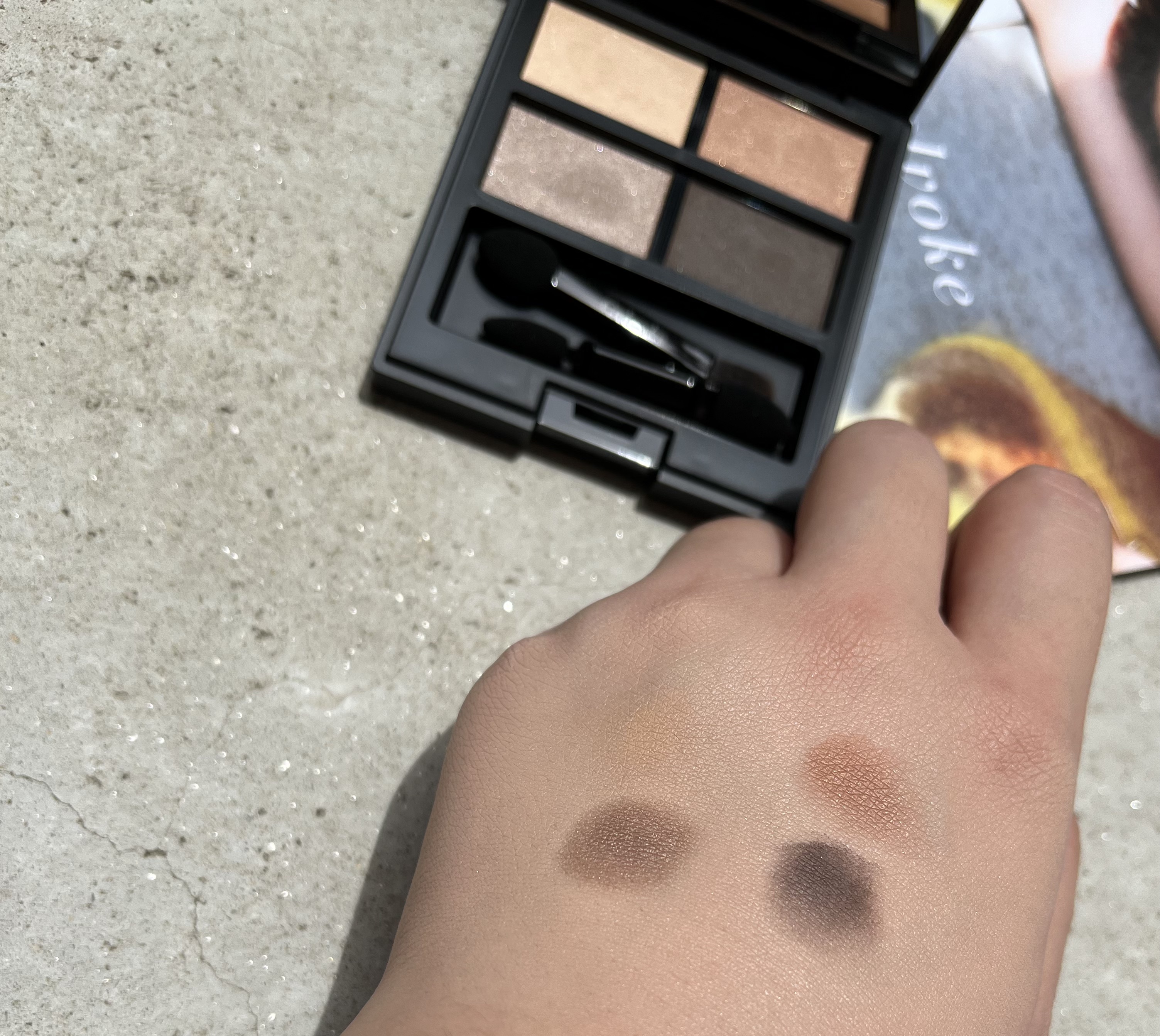 セルヴォーク ヴァティック アイパレット/Celvoke/アイシャドウパレットを使ったクチコミ（3枚目）