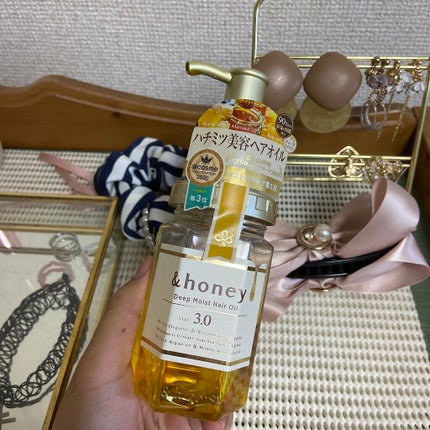 ディープモイスト ヘアオイル3.0/&honey/ヘアオイルを使ったクチコミ(1枚目)
