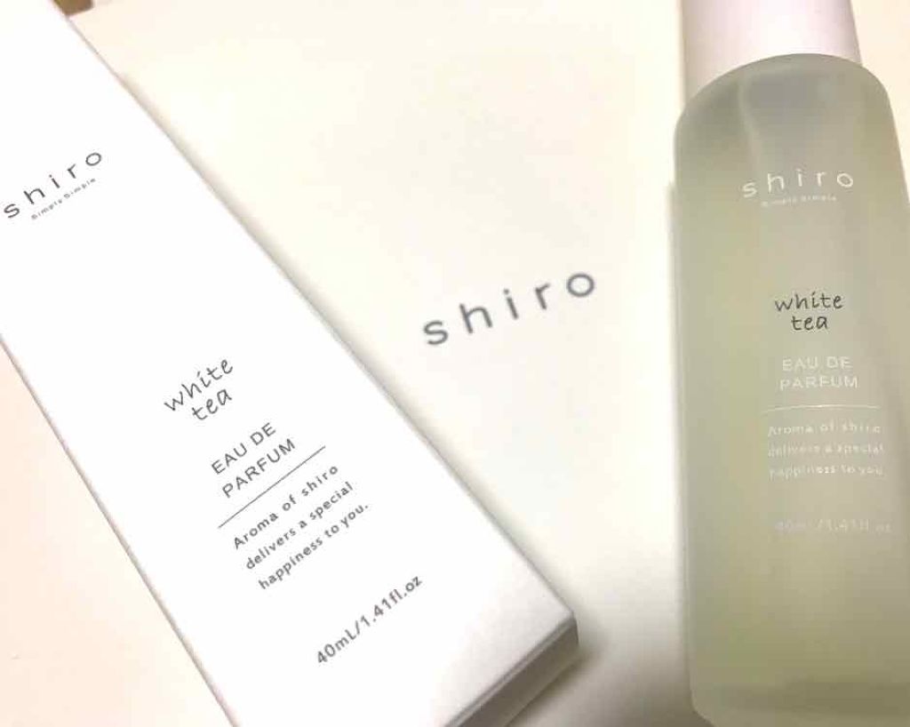 ホワイトティー オードパルファン/SHIRO/香水(レディース)を使ったクチコミ(1枚目)