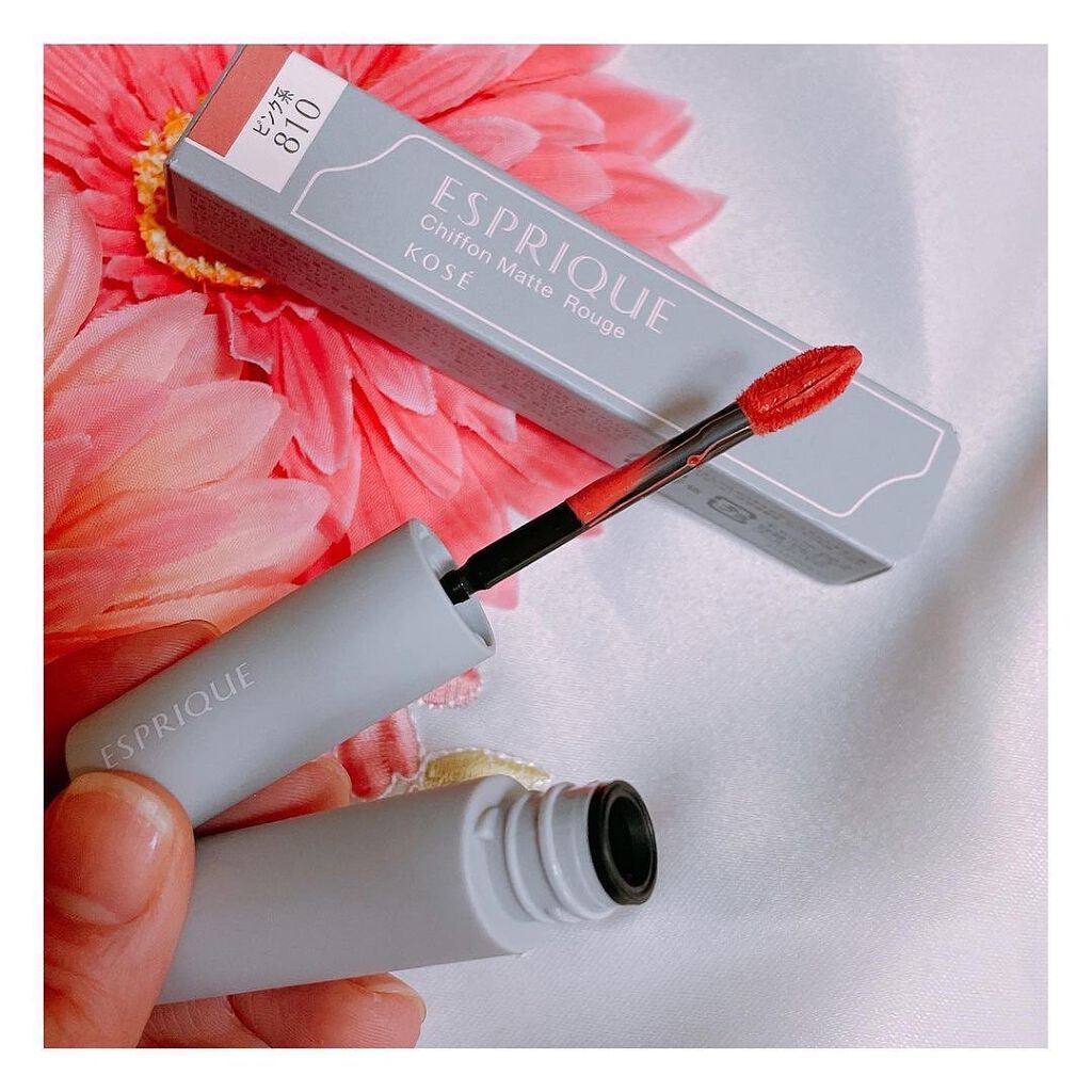 シフォンマット ルージュ/ESPRIQUE/口紅を使ったクチコミ（1枚目）