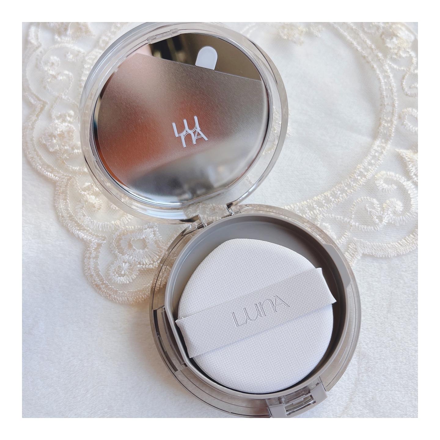 ブラーカバークッション/LUNA/クッションファンデーションを使ったクチコミ（2枚目）