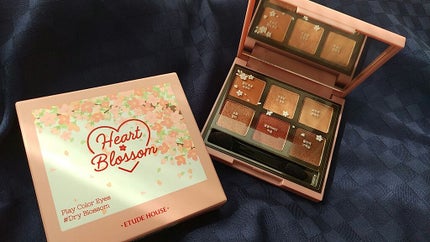 ハート プレイカラーアイズ/ETUDE/アイシャドウパレットを使ったクチコミ(1枚目)