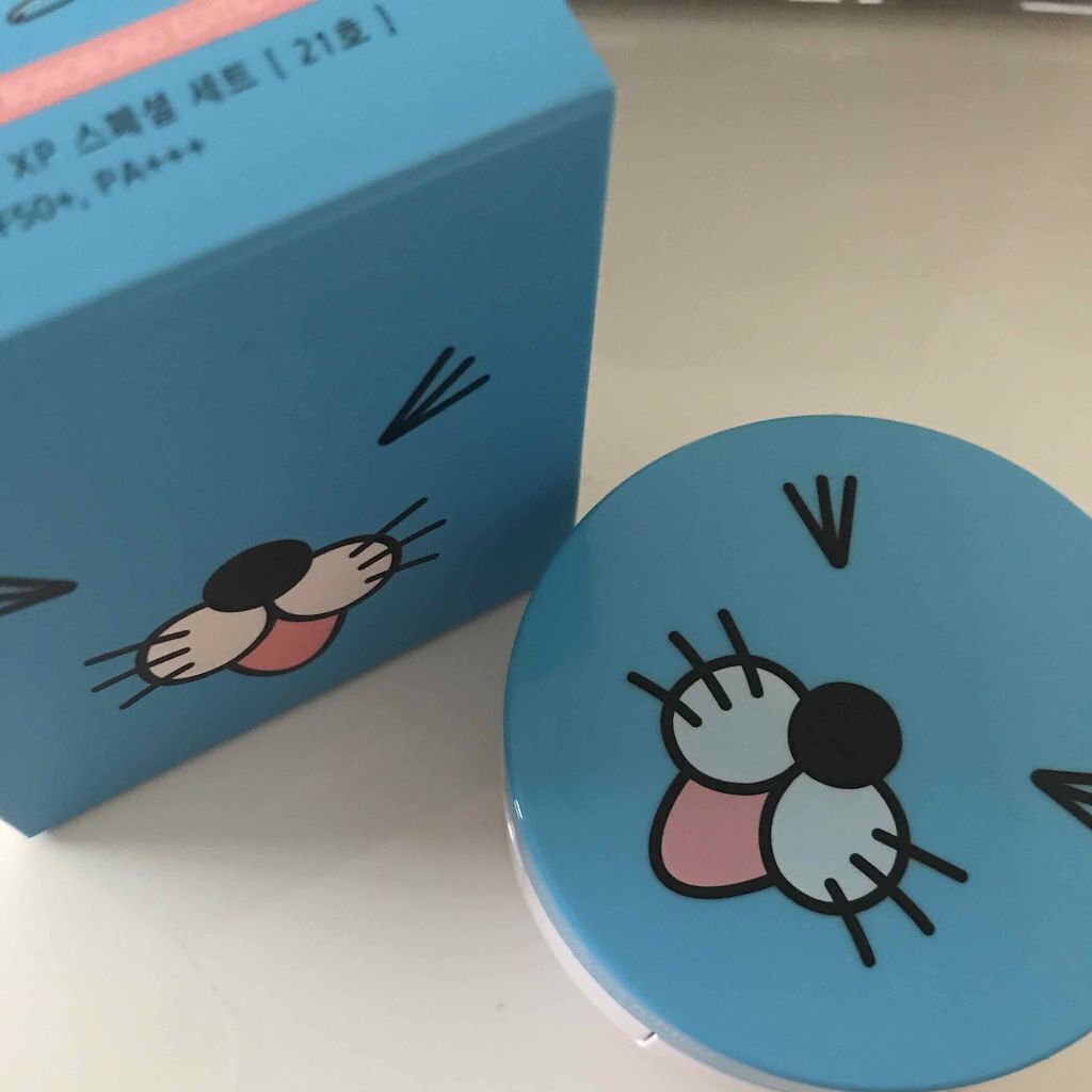 A'PIEU×ぼのぼの エアーフィットクッション/A’pieu/クッションファンデーションを使ったクチコミ(1枚目)