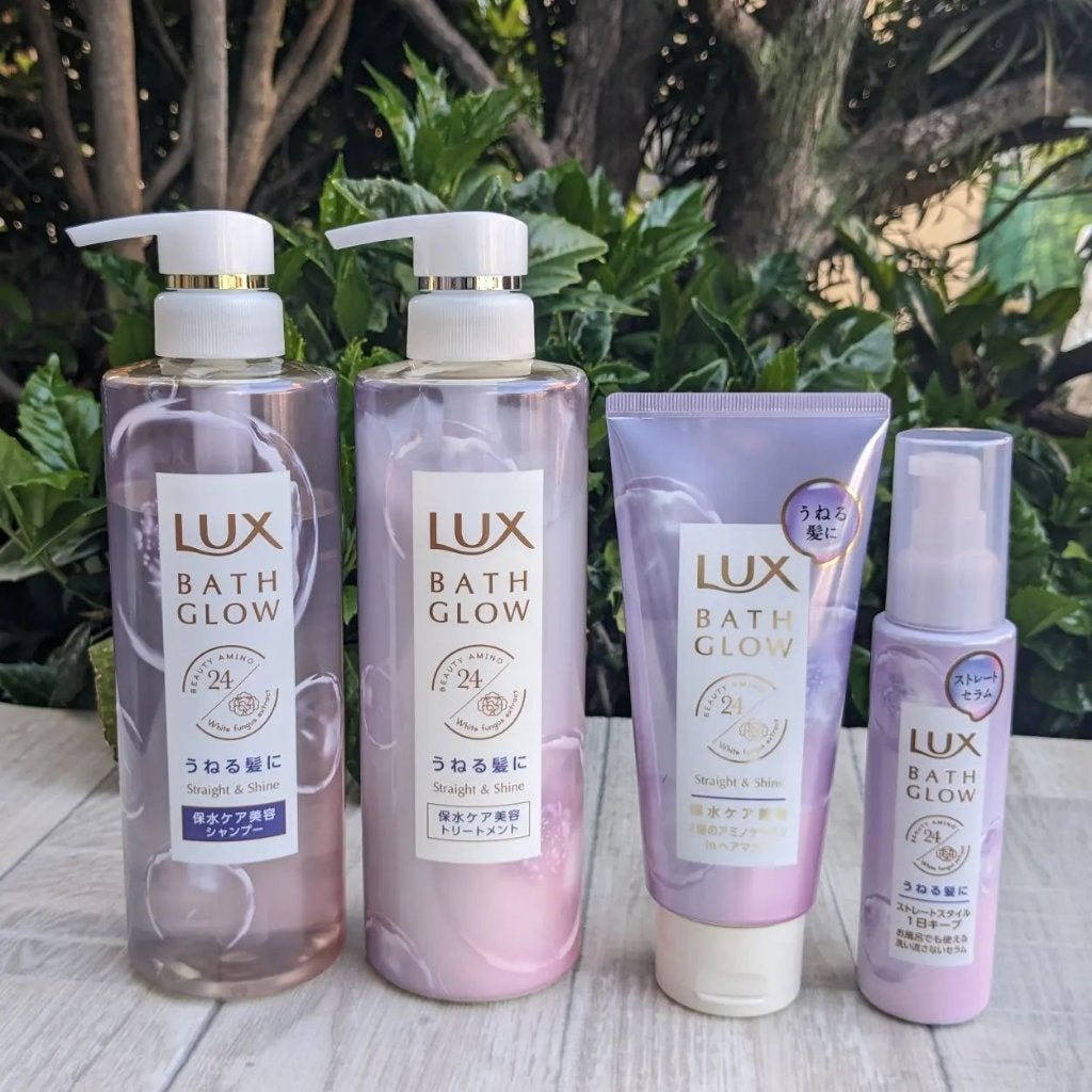 バスグロウ ストレート&シャイン シャンプー/トリートメント/LUX/市販シャンプーを使ったクチコミ(1枚目)