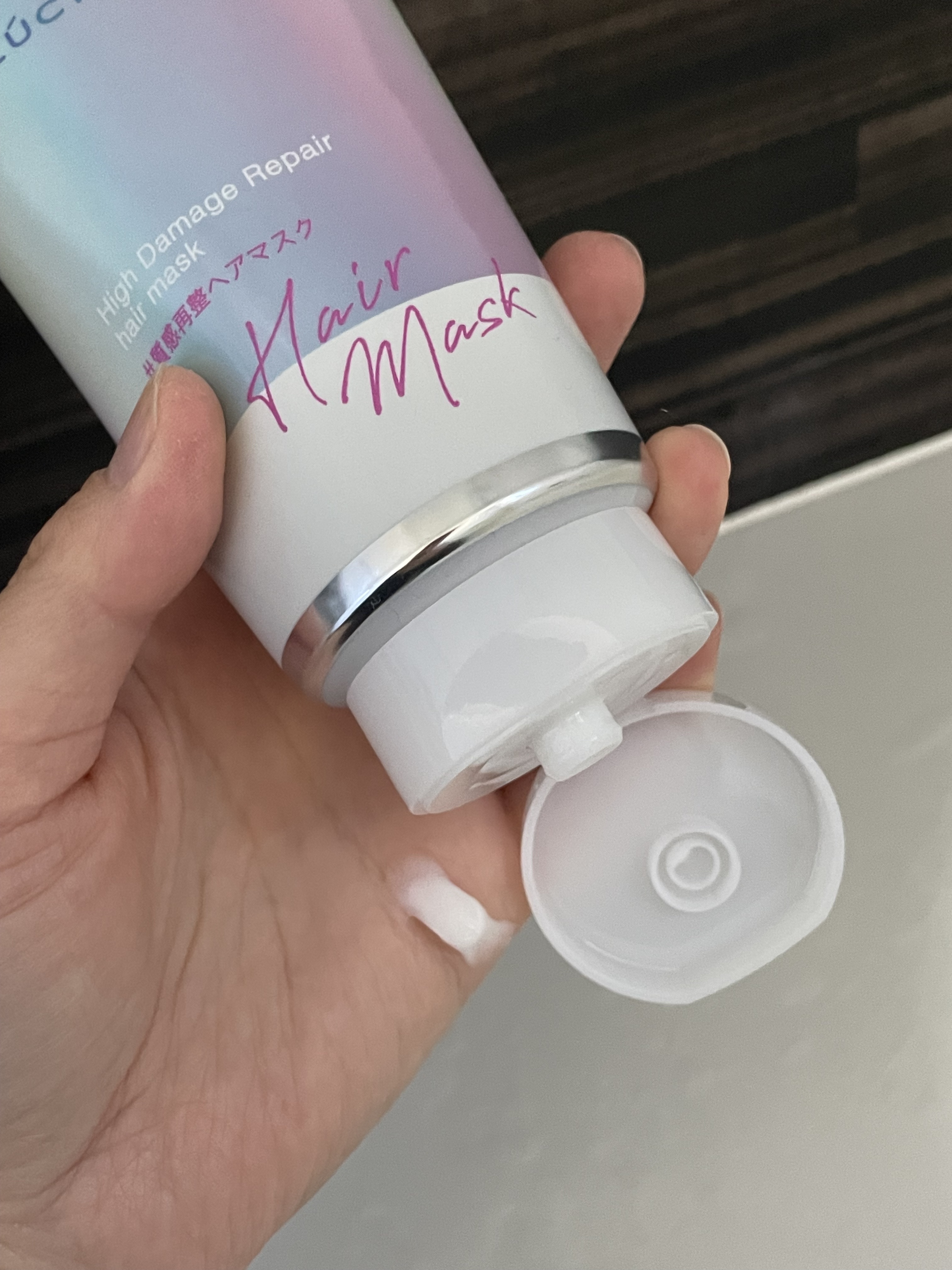 #質感再整ヘアマスク/ルシードエル/ヘアマスク・ヘアパックを使ったクチコミ（2枚目）