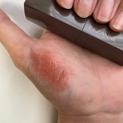 リップカラーシールド/CEZANNE/口紅を使ったクチコミ(2枚目)