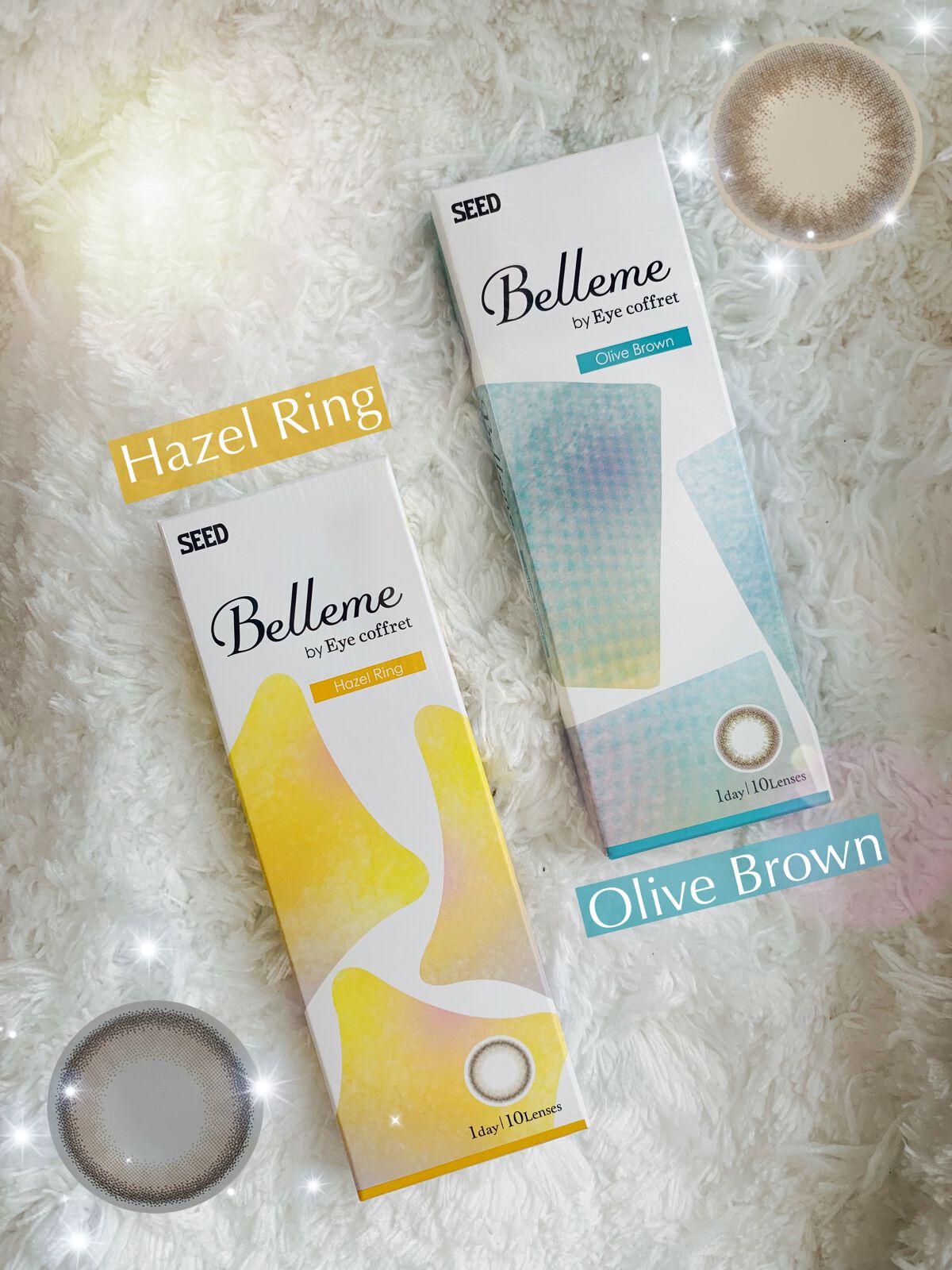 bellemebyEye coffret/シード/カラーコンタクトレンズを使ったクチコミ（1枚目）