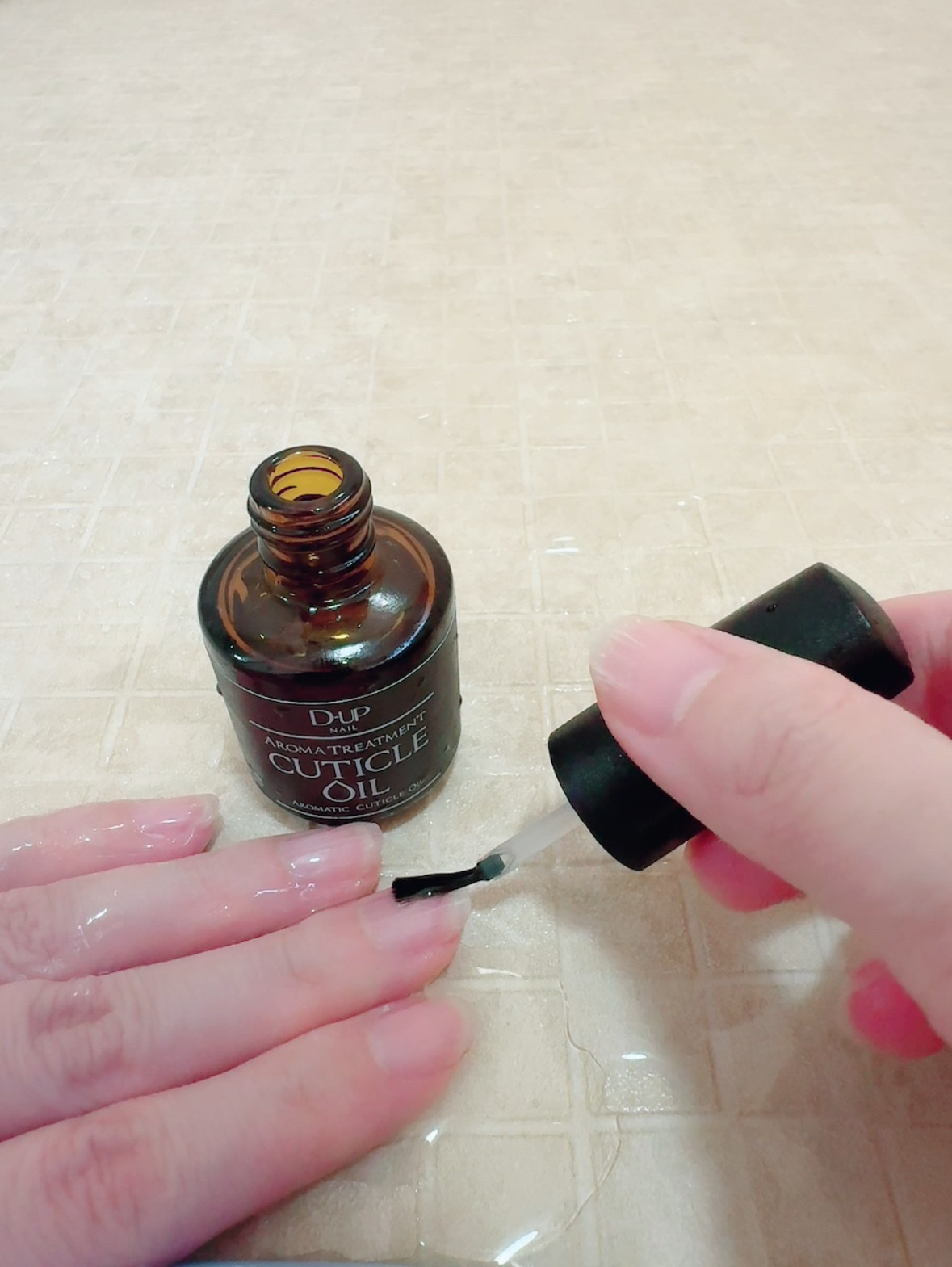 アロマキューティクルオイル/D-UP/ネイルオイル・トリートメントを使ったクチコミ（3枚目）