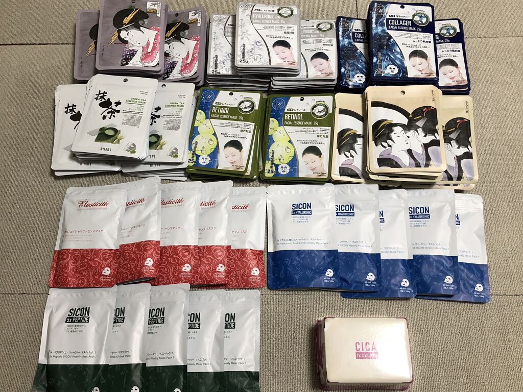 集中保湿福袋300枚/MITOMO/シートマスク・パックを使ったクチコミ（1枚目）