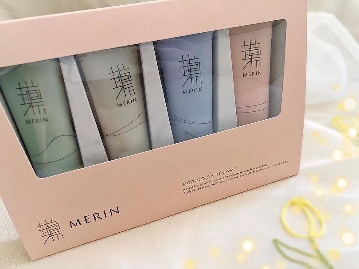 ピリオドスキンケア 美容ジェルクリーム マンスリーセット /MERIN/スキンケアキットを使ったクチコミ(4枚目)