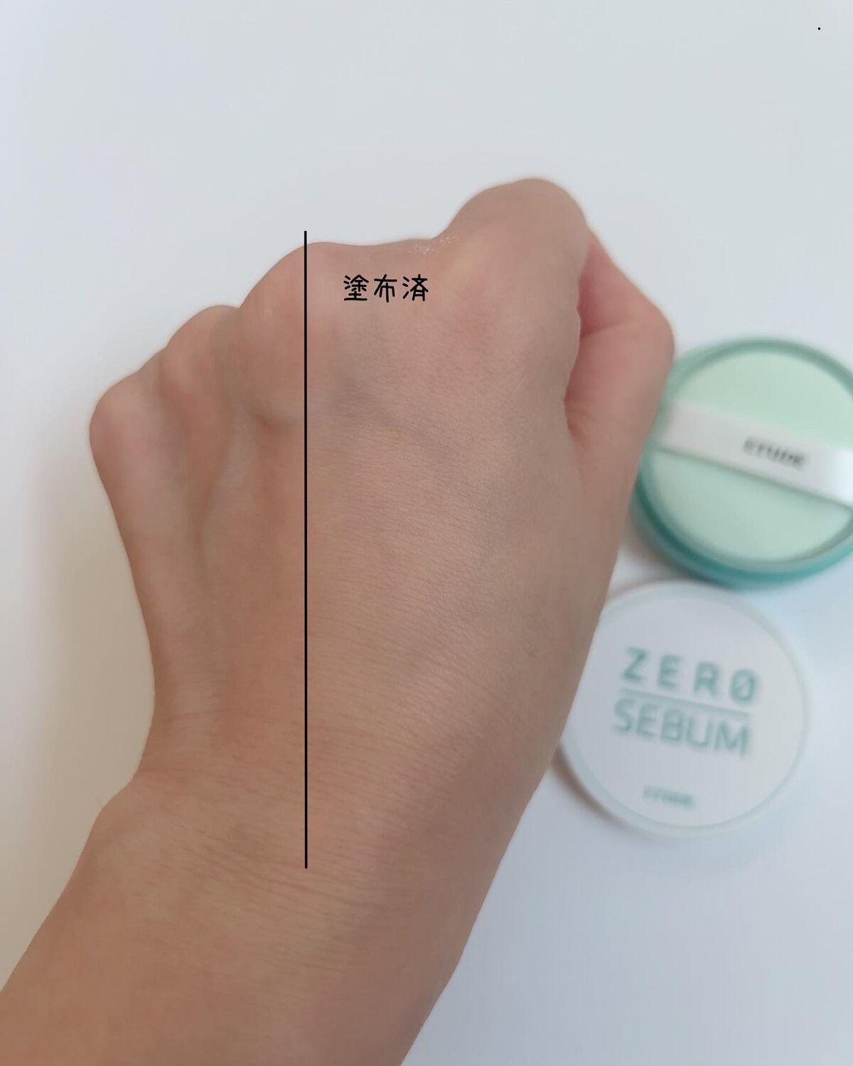 Zセバムドライングパウダー/ETUDE/フェイスパウダーを使ったクチコミ(4枚目)