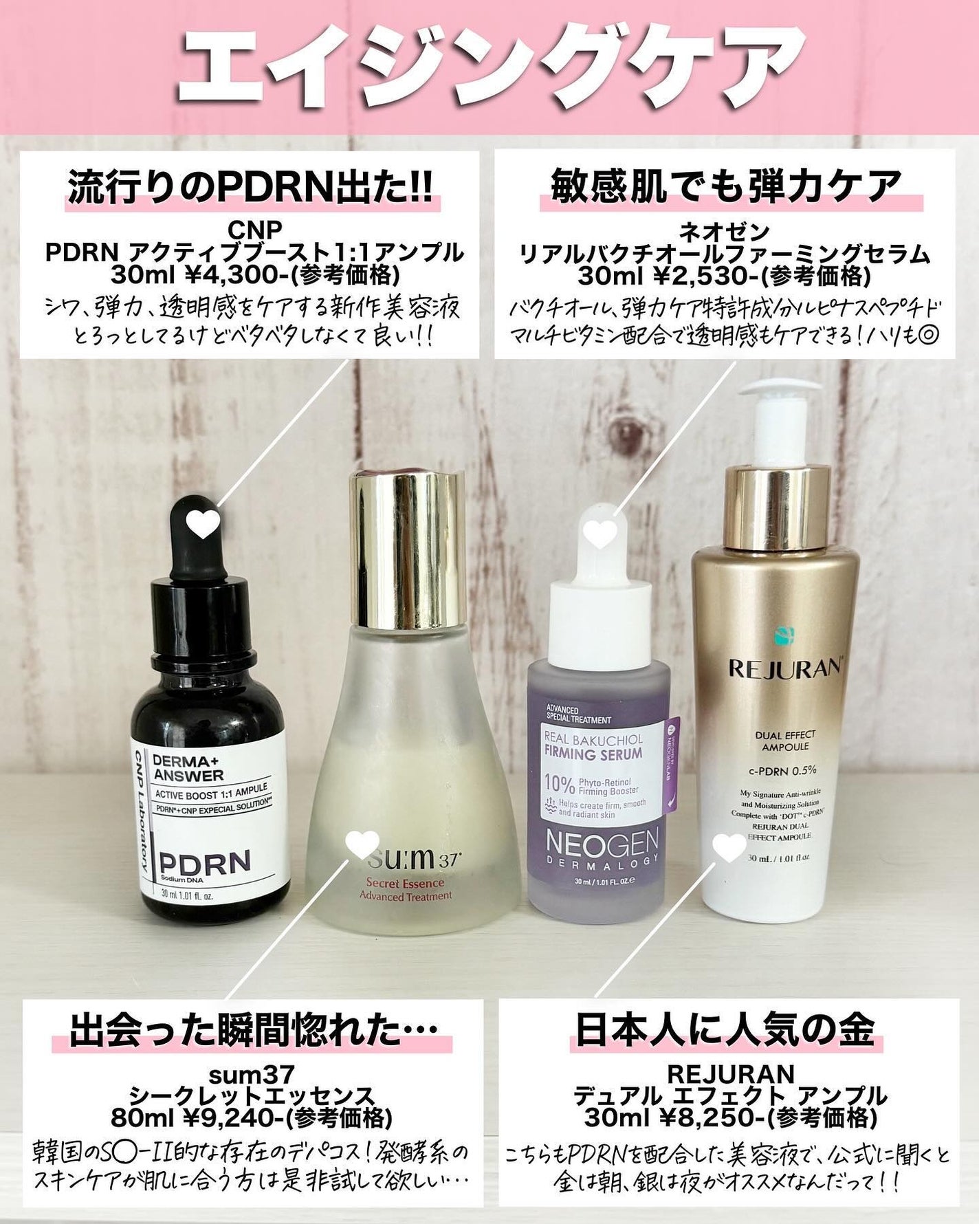 アスカ on LIPS 「最新版✍️美容液総まとめ🙏🏻❤️/今回ピーリング系の美容液は少..」(8枚目)