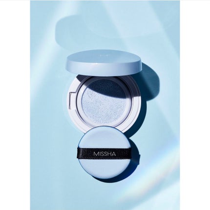 M クッションベース(ブルー)/MISSHA/化粧下地を使ったクチコミ(1枚目)