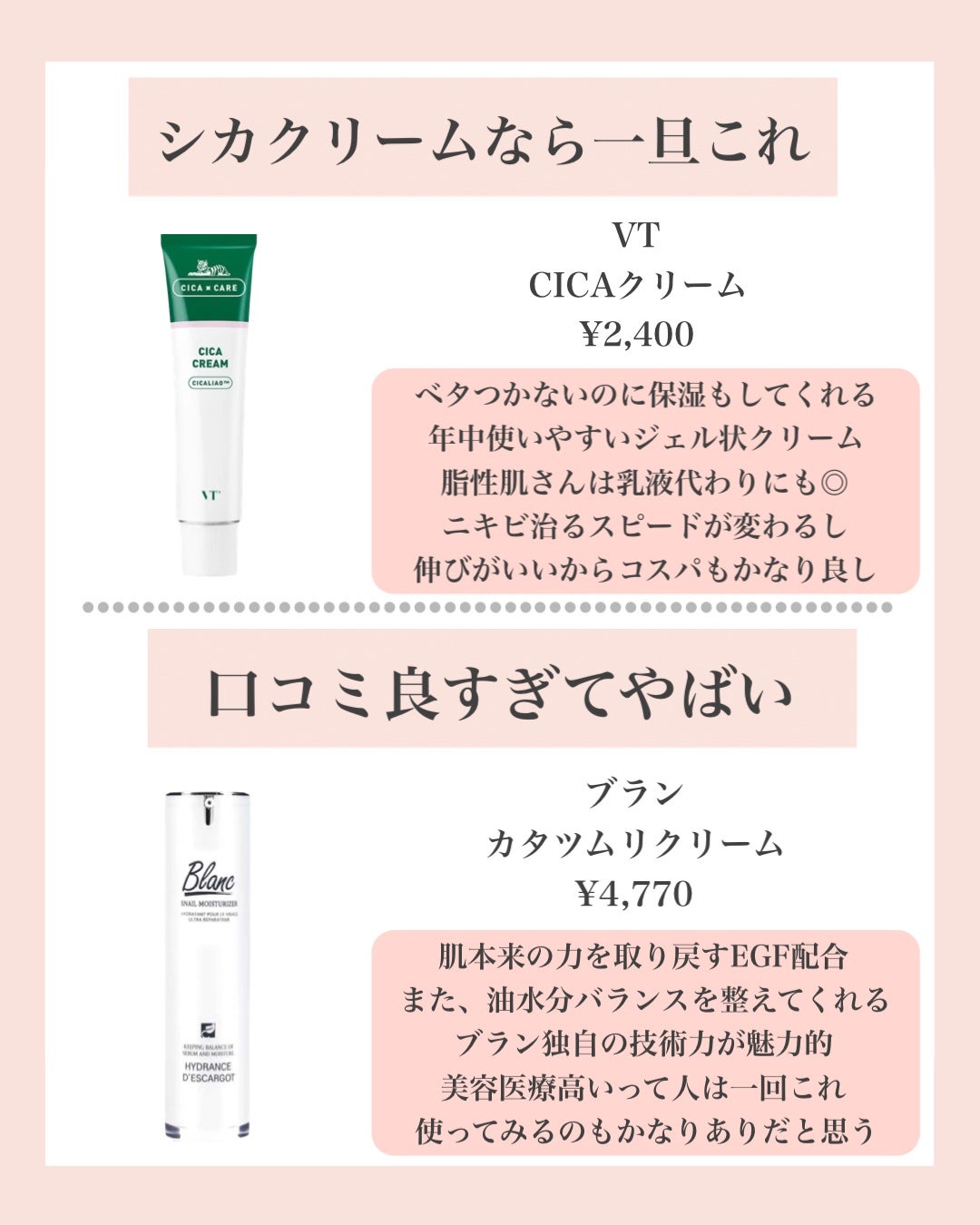CICA クリーム/VT/フェイスクリームを使ったクチコミ(6枚目)