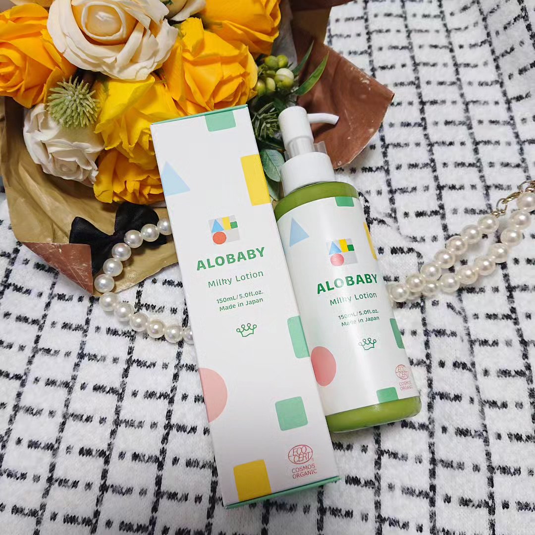 ミルクローション/ALOBABY/ボディミルクを使ったクチコミ（1枚目）