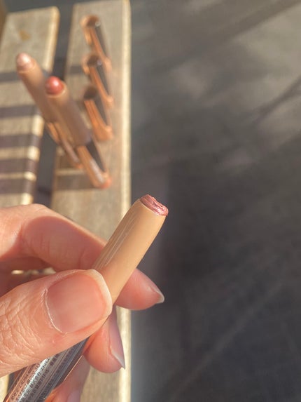 ローズグロウ リフレクションズ キャビアスティック トリオ/ローラ メルシエ/スティックアイシャドウを使ったクチコミ(6枚目)