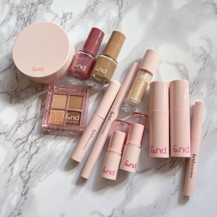 ムンユ on LIPS 「【&nd】透け感・ツヤ感あるミニサイズのリップバーム💄コンビニ..」(6枚目)