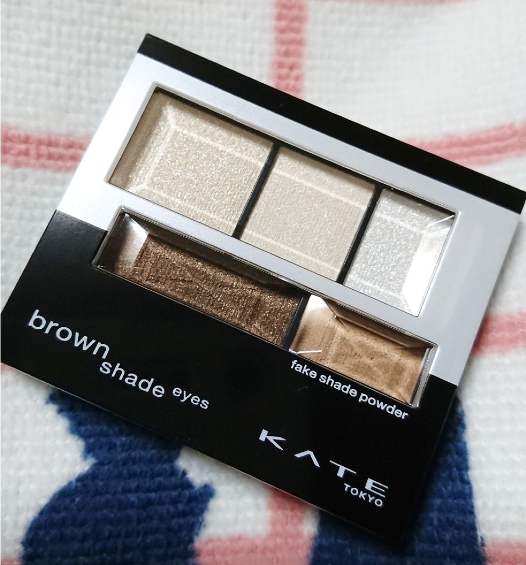 ブラウンシェードアイズN/KATE/アイシャドウパレットを使ったクチコミ(1枚目)