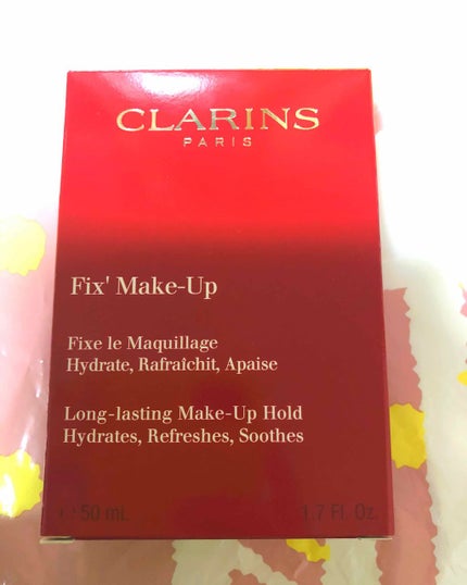 フィックス メイクアップ/CLARINS/ミスト状化粧水を使ったクチコミ(1枚目)