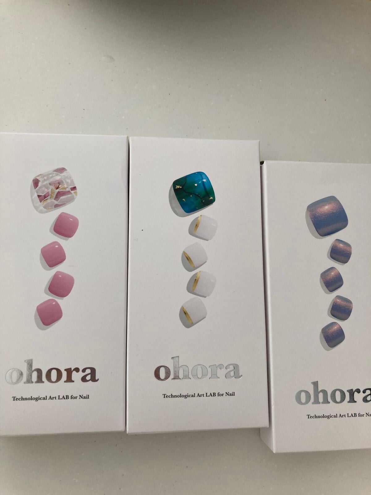 セミキュアジェルネイル(ハンド)/ohora/ネイルシールを使ったクチコミ(3枚目)