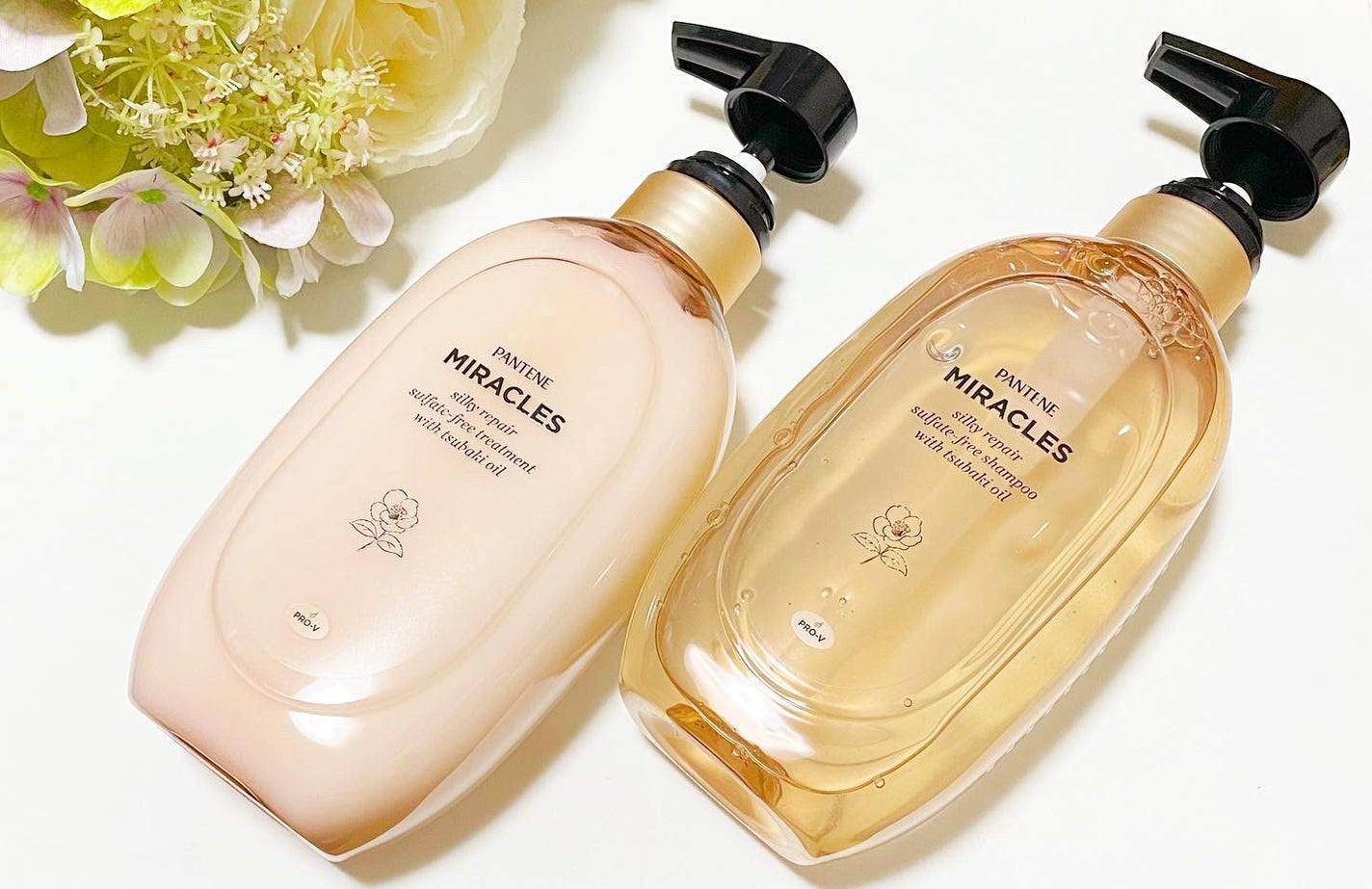 ミラクルズ サルフェート無添加&ジェントルリペア ボンドリペア シャンプー/トリートメント/パンテーン/市販シャンプーを使ったクチコミ(1枚目)