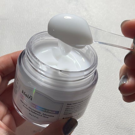 フレッシュリージュースドビタミンEマスク(90g)/Klairs/フェイスクリームを使ったクチコミ(6枚目)