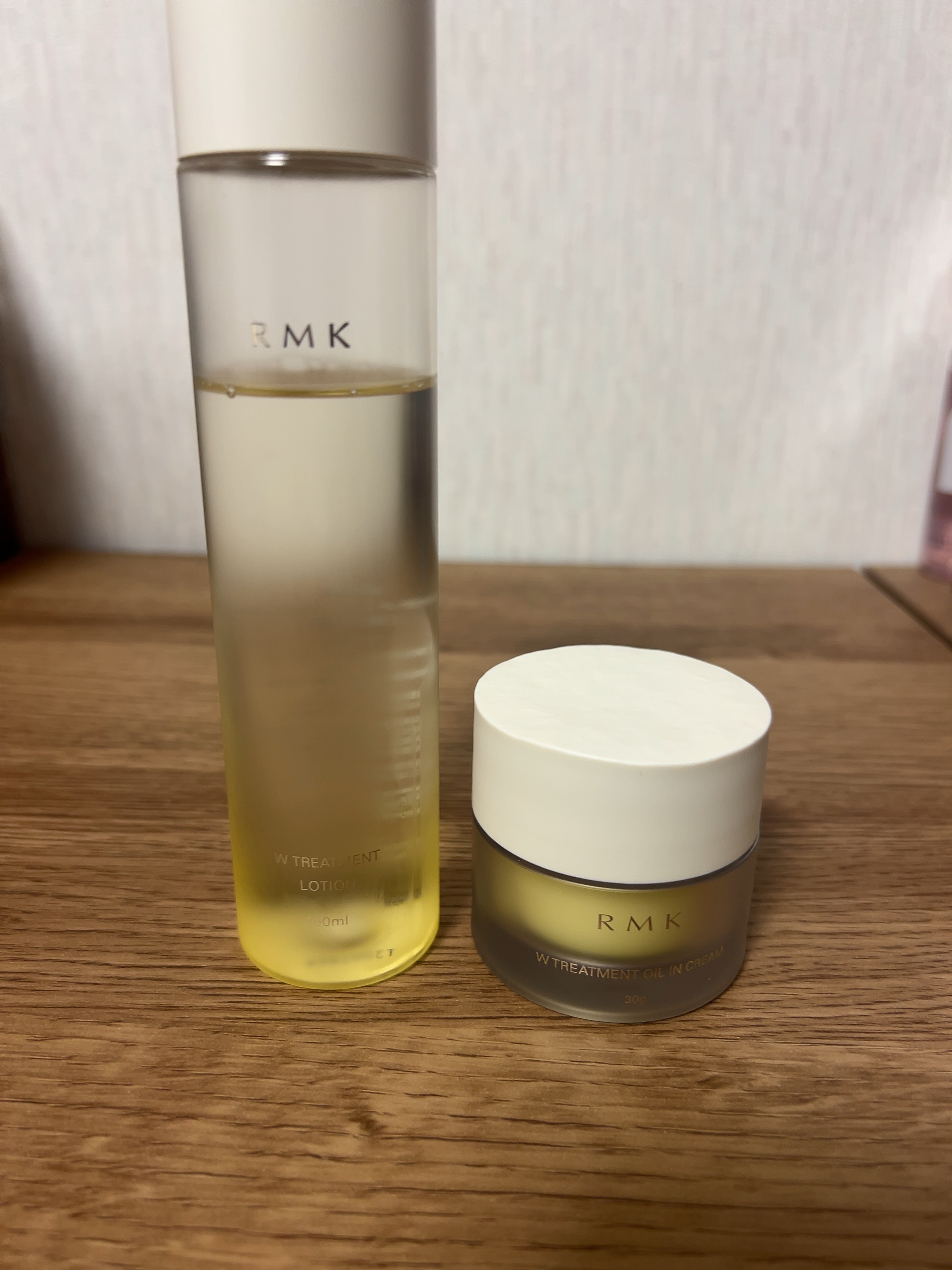 Wトリートメント オイルインクリーム/RMK/フェイスクリームを使ったクチコミ（3枚目）