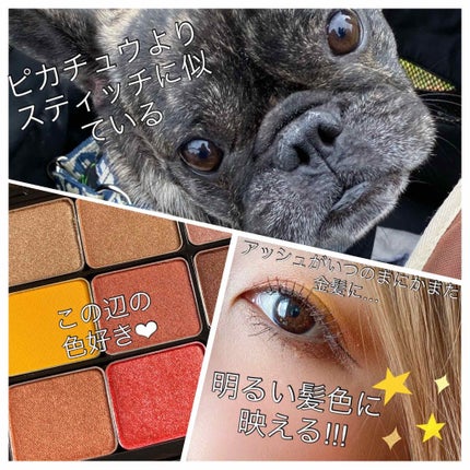 ピカシュウ アイ パレット‐サンダーショック/shu uemura/アイシャドウパレットを使ったクチコミ(3枚目)