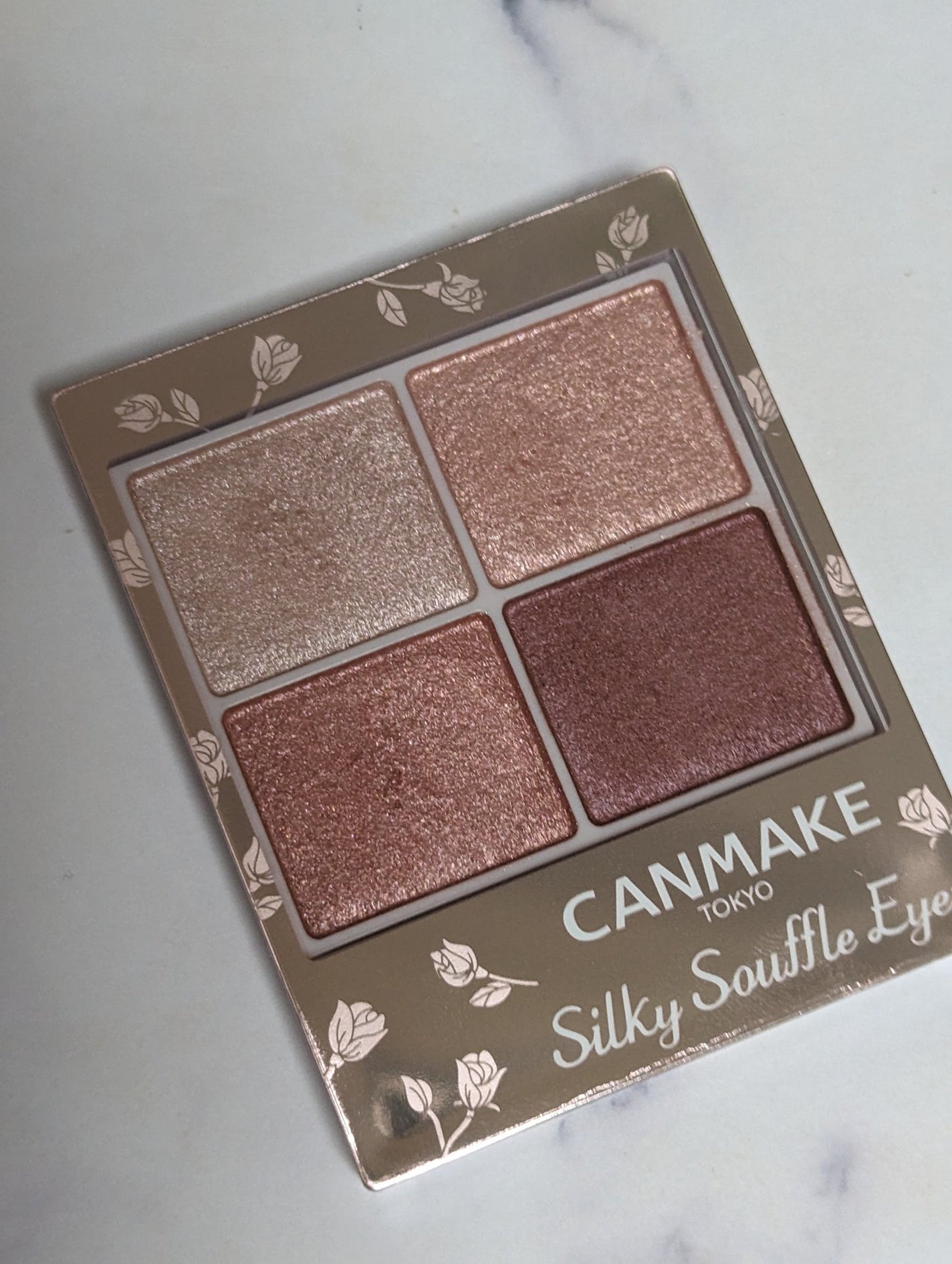 シルキースフレアイズ/キャンメイク/アイシャドウパレットを使ったクチコミ(2枚目)