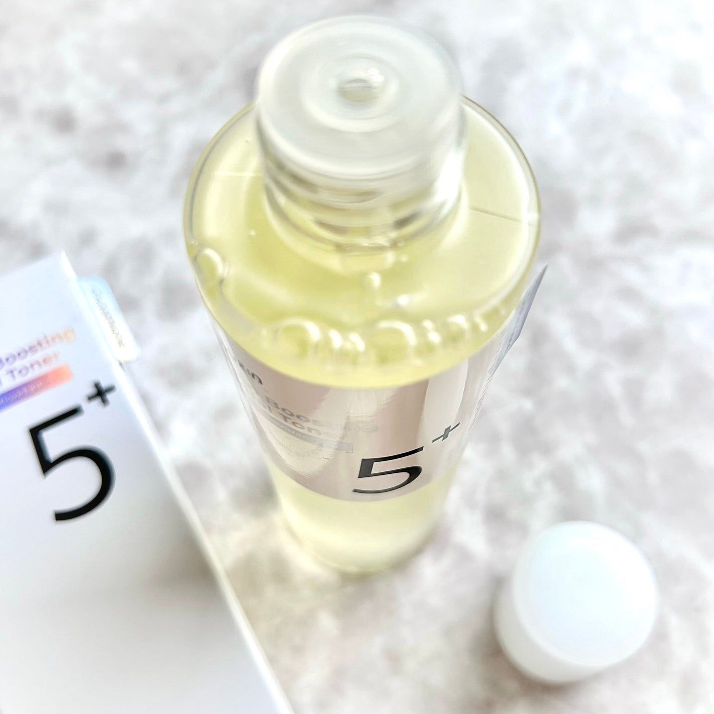 5番 白玉グルタチオンCエッセンシャルトナー/numbuzin/化粧水を使ったクチコミ(2枚目)