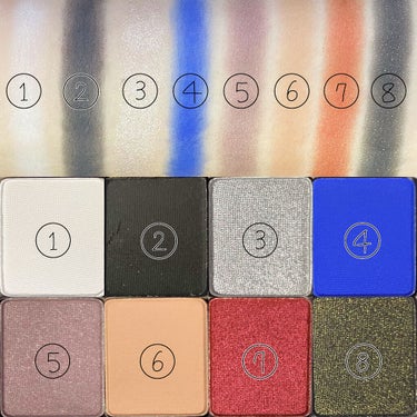 スモール アイシャドウ × 8 クルエラ トゥ ビー カインド/M・A・C/アイシャドウパレットを使ったクチコミ（2枚目）