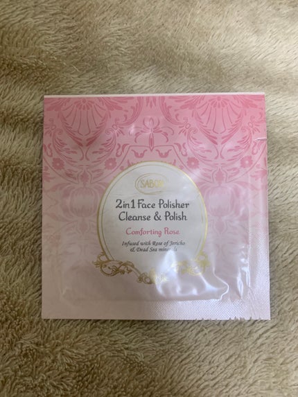 フェイスポリッシャー コンフォーティング・ローズ/SABON/スクラブ・ゴマージュを使ったクチコミ(1枚目)