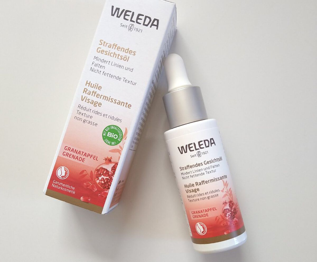 ざくろ フェイシャルオイル/WELEDA/フェイスオイルを使ったクチコミ（1枚目）