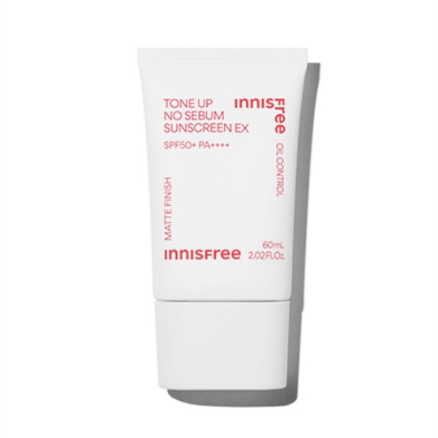 トーンアップ ノーセバム サンスクリーン SPF50+ PA++++/innisfree/日焼け止めクリームを使ったクチコミ（1枚目）