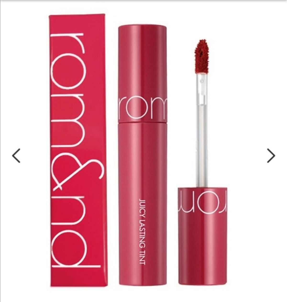 ジューシーラスティングティント/rom&nd/リップティントを使ったクチコミ(2枚目)