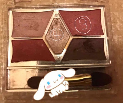 【旧品】パーフェクトスタイリストアイズ/キャンメイク/アイシャドウパレットを使ったクチコミ(4枚目)