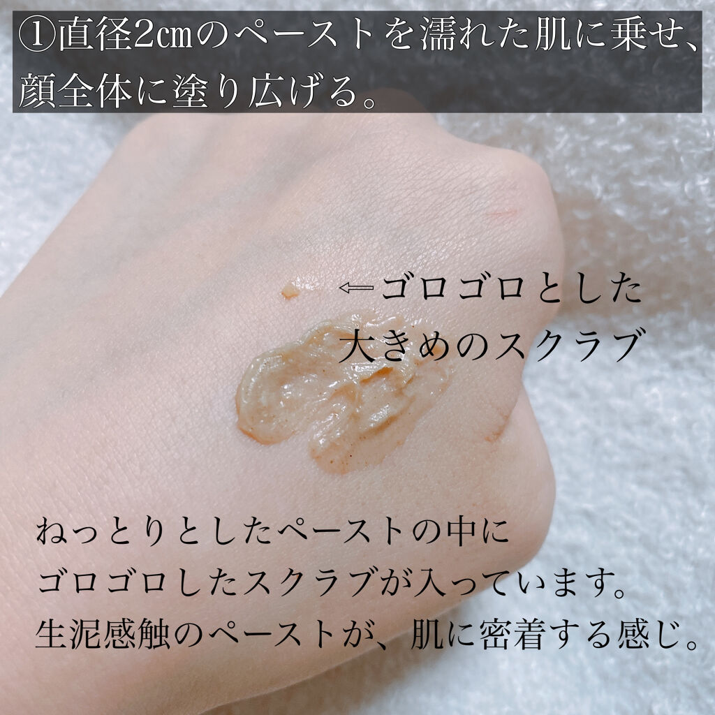 スクラビング　マッド　ウォッシュ/KANEBO/洗顔フォームを使ったクチコミ（3枚目）