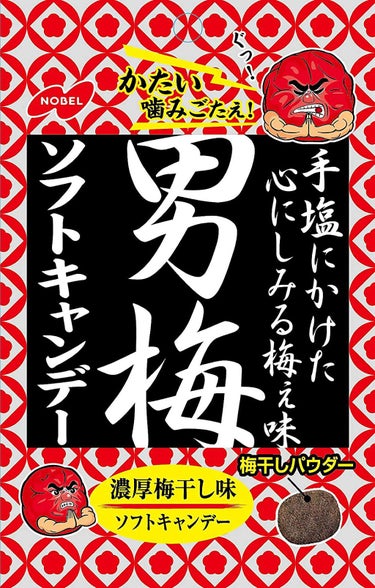 男梅ソフトキャンディー ノーベル製菓