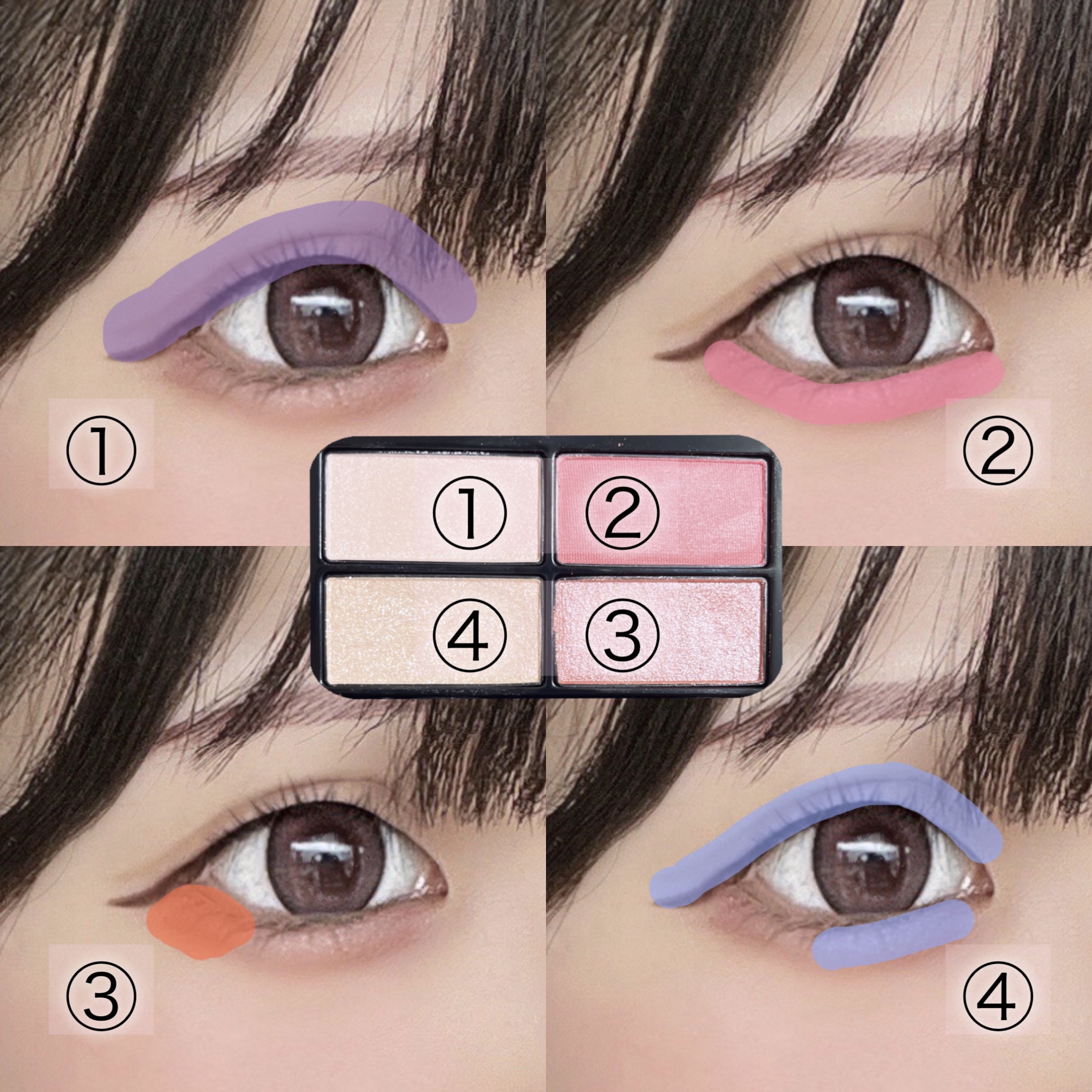 コントゥアリング アイシャドウ 018/DECORTÉ/アイシャドウパレットを使ったクチコミ（3枚目）