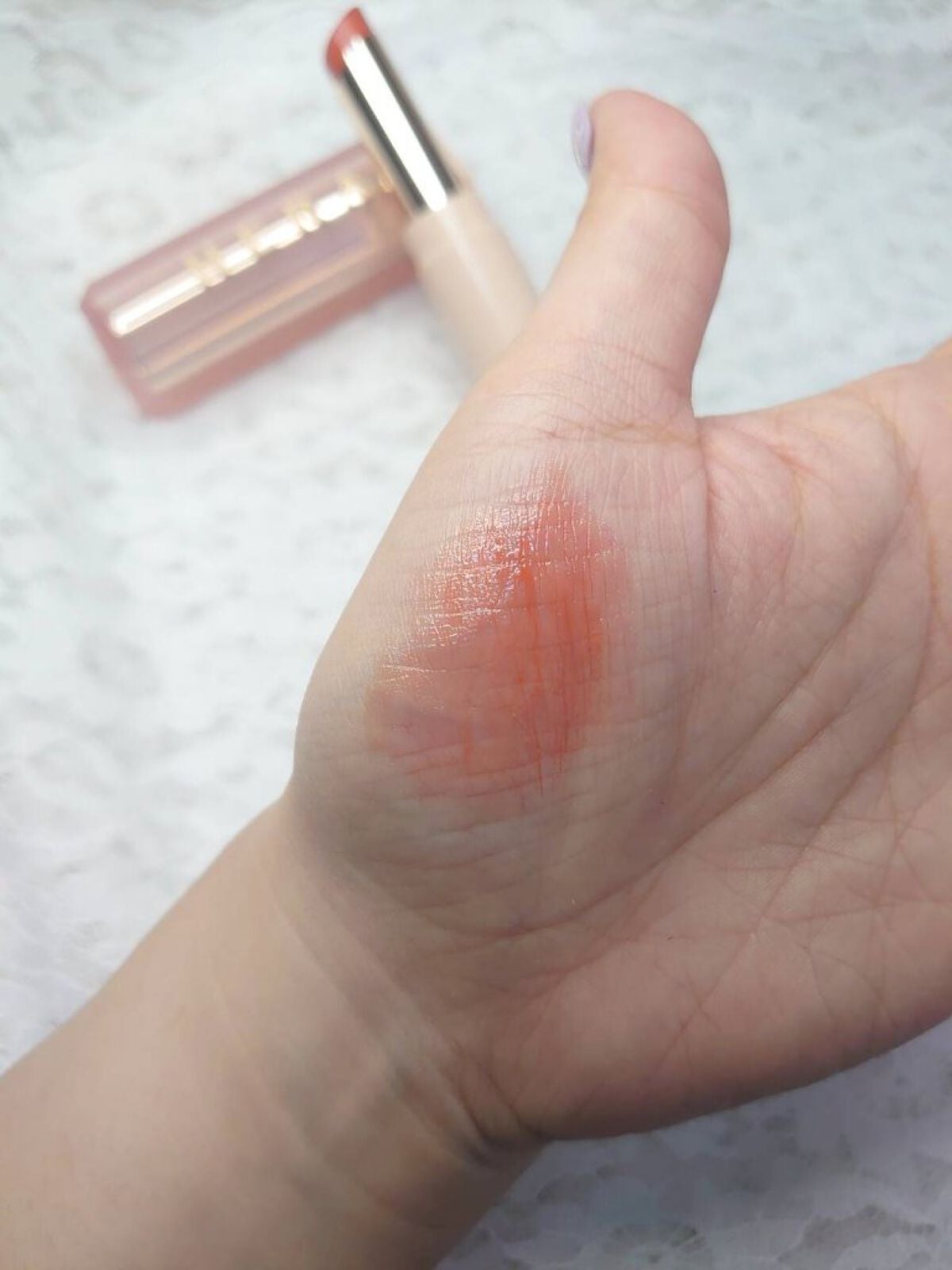 センシュアルスパイシーヌードバーム/HERA/口紅を使ったクチコミ(3枚目)