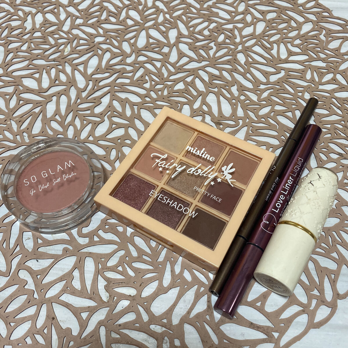 fairly dooly/MISTINE/アイシャドウパレットを使ったクチコミ（1枚目）