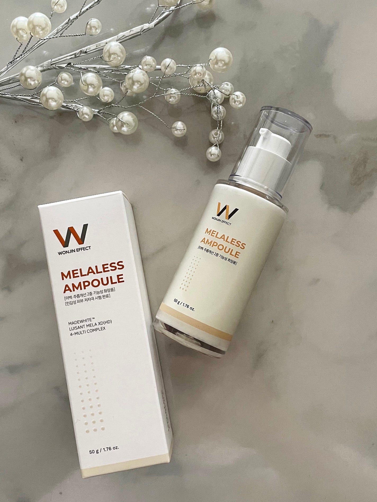 ぺぺまま♡ on LIPS 「🫧WONJINEFFECTメラリスアンプル50ml🫧乳液のよう..」(1枚目)