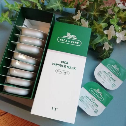 CICA カプセルマスク/VT/洗い流すパック・マスクを使ったクチコミ(1枚目)
